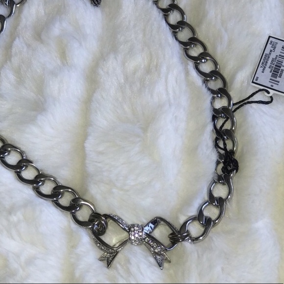 New!Juicy couture bow necklace - Picture 6 of 7